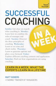 portada teach yourself successful coaching in a week