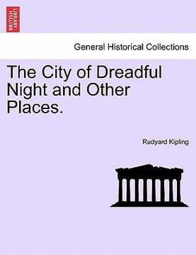 portada the city of dreadful night and other places.