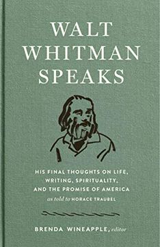 portada Walt Whitman Speaks (Library of America) (in English)