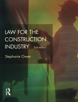 portada Law for the Construction Industry (Chartered Institute of Building) (en Inglés)