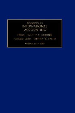 portada advances in international accounting, volume 10 (in English)