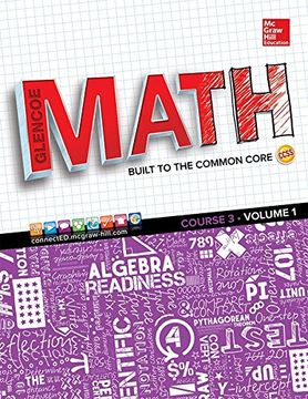 portada Glencoe Math, Course 3, Student Edition, Volume 1
