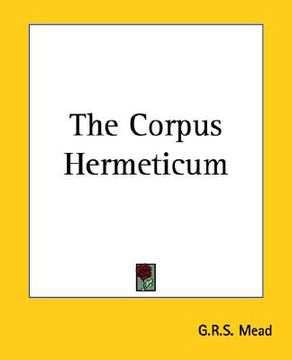 portada the corpus hermeticum (in English)