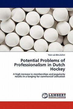 portada potential problems of professionalism in dutch hockey (in English)