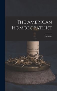 portada The American Homoeopathist; 18, (1892)