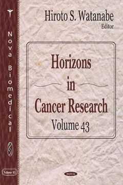 portada horizons in cancer research, vol 41 (en Inglés)