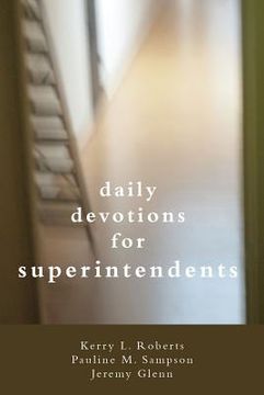 portada Daily Devotionals for Superintendents (en Inglés)