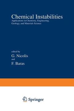 portada Chemical Instabilities: Applications in Chemistry, Engineering, Geology, and Materials Science (en Inglés)