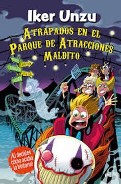portada Atrapados en el parque de atracciones maldito