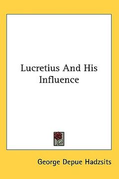 portada lucretius and his influence