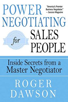 portada Power Negotiating for Salespeople: Inside Secrets From a Master Negotiator (in English)