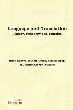 portada Language and Translation: Theory, Pedagogy and Practice