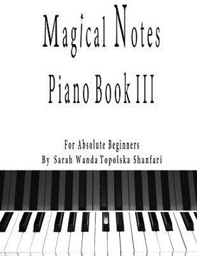 portada Magical Notes: Piano III (in English)
