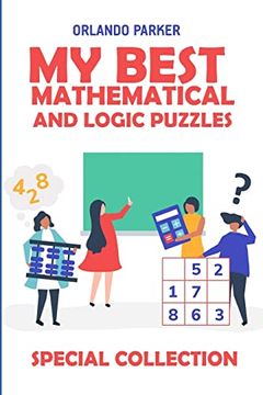 portada My Best Mathematical and Logic Puzzles: Hanare Puzzles (Logic Puzzle Large Print) (en Inglés)