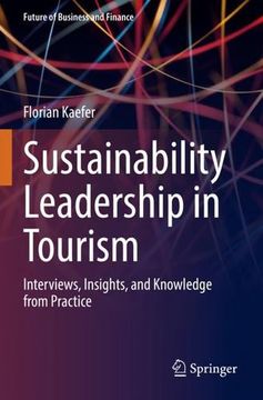 portada Sustainability Leadership in Tourism: Interviews, Insights, and Knowledge from Practice (en Inglés)