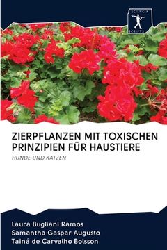 portada Zierpflanzen Mit Toxischen Prinzipien Für Haustiere (en Alemán)