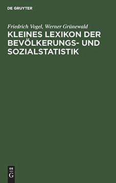 portada Kleines Lexikon der Bevölkerungs- und Sozialstatistik (in German)