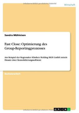 portada Fast Close: Optimierung des Group-Reportingprozesses (German Edition)