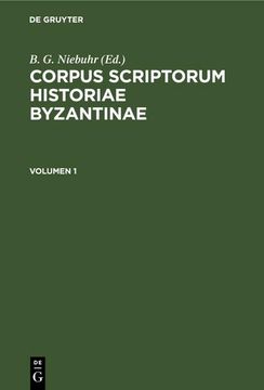 portada Corpus Scriptorum Historiae Byzantinae. Theophanis Chronographia. Volumen 1 (in Latin)