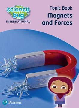 portada Science Bug: Magnets and Forces Topic Book (en Inglés)