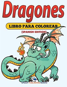portada Dragones: Libro Para Colorear