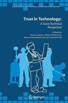 portada Trust in Technology: A Socio-Technical Perspective (en Inglés)