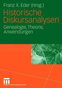 portada Historische Diskursanalysen: Genealogie, Theorie, Anwendungen (en Alemán)
