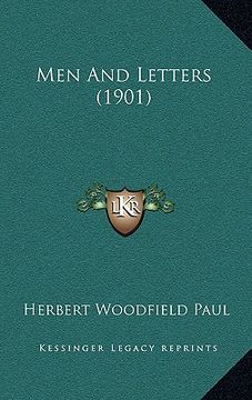 portada men and letters (1901) (en Inglés)