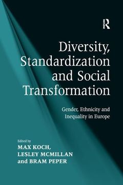 portada Diversity, Standardization and Social Transformation: Gender, Ethnicity and Inequality in Europe (in English)