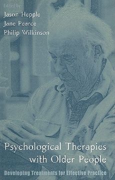portada psychological therapies with older people: developing treatments for effective practice (in English)