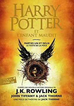 portada Harry Potter et L'enfant Maudit: Parties une et Deux (Folio Junior) (en Francés)