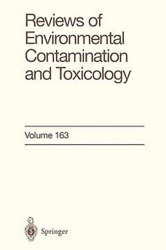 portada reviews of environmental contamination and toxicology 163 (en Inglés)
