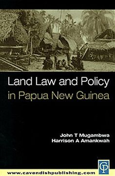 portada land law & policy in papua new guinea (en Inglés)