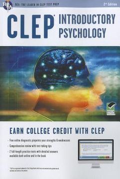 portada clep introductory psychology w/ online practice exams (en Inglés)