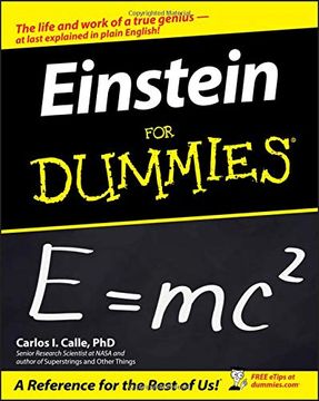 portada Einstein for Dummies (en Inglés)