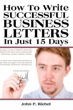 portada how to write successful business letters in just 15 days