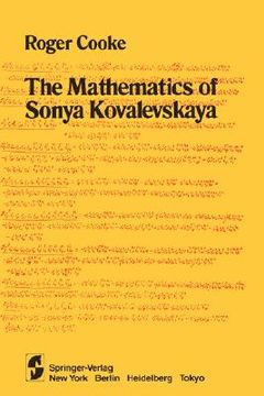 portada the mathematics of sonya kovalevskaya (en Inglés)