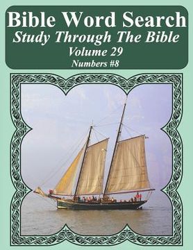 portada Bible Word Search Study Through The Bible: Volume 29 Numbers #8 (en Inglés)