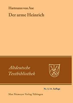 portada Der Arme Heinrich (Altdeutsche Textbibliothek) (in German)