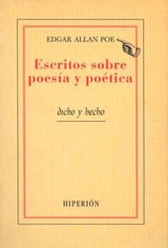 portada Escritos Sobre Poesía Y Poética