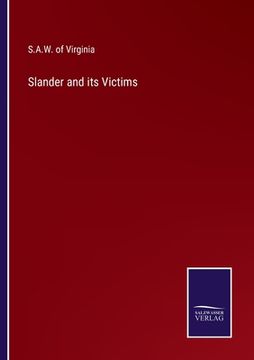 portada Slander and its Victims (en Inglés)