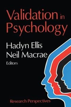 portada Validation in Psychology: Research Perspectives (en Inglés)
