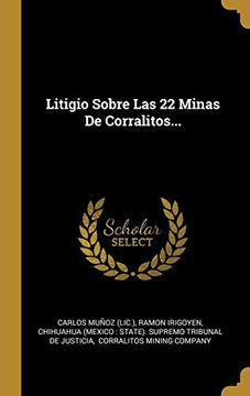 portada Litigio Sobre las 22 Minas de Corralitos.