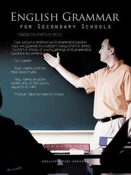 portada english grammar for secondary schools (en Inglés)