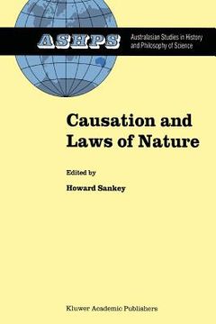 portada causation and laws of nature (en Inglés)