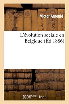 portada L'évolution sociale en Belgique (Sciences sociales)