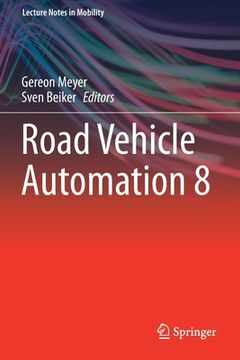 portada Road Vehicle Automation 8 (en Inglés)