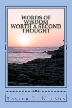 portada words of wisdom worth a second thought (en Inglés)