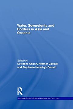 portada Water, Sovereignty and Borders in Asia and Oceania (en Inglés)