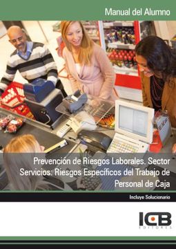 portada Manual Prevención de Riesgos Laborales. Sector Servicios: Riesgos Específicos del Trabajo de Personal de Caja (in Spanish)